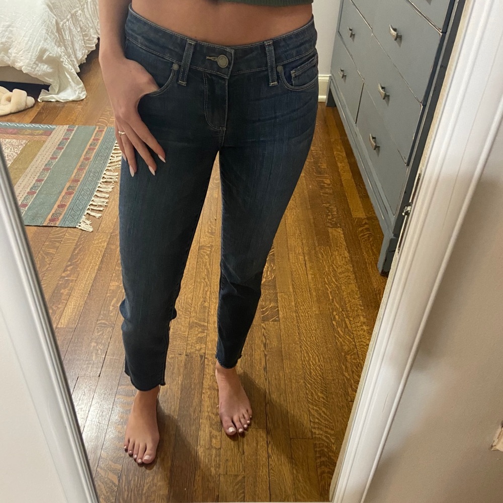 Paige Skyline Ankle Peg Jeans